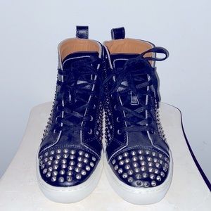 Cabana Homme Men’s Studded Metal Pins Punk Rock Hightop Sneaker / Boot UNISEX‌‌